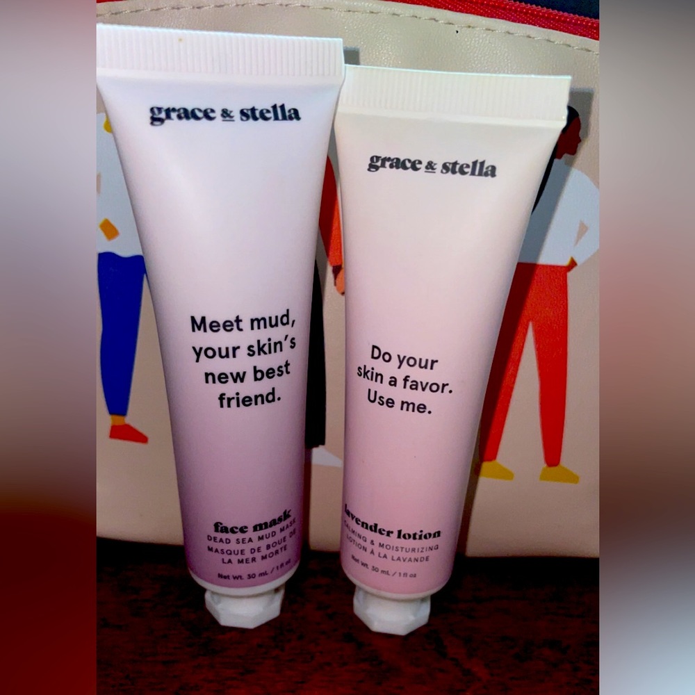 Lotion and face mask